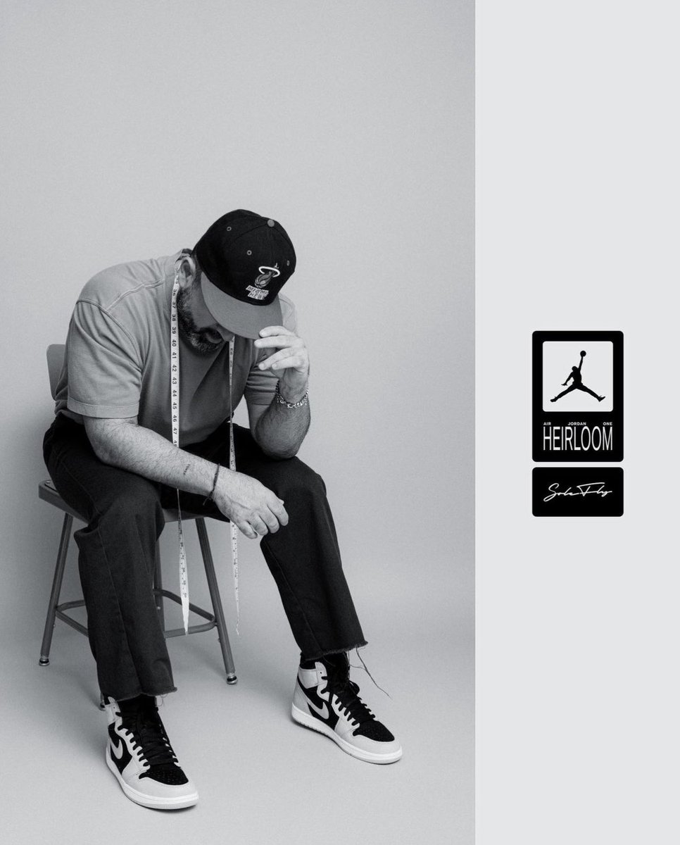 _PedroTuma's tweet photo. Highlighted as an “Heir of the community” for the release of the Jordan 1 Heirloom. https://t.co/E03lE4V7qD