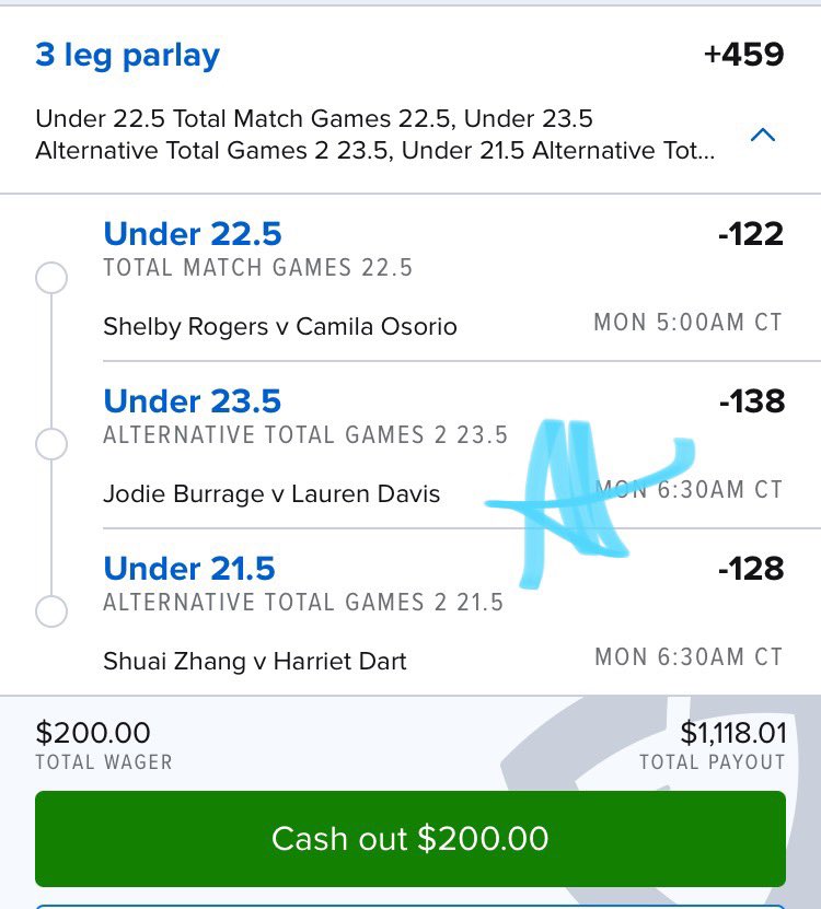 Deci_Odd's tweet image. Have this #plusev tennis parlay booked for tomorrow morning. If this tweet gets 100 likes and retweets I will give away $250 to five random followers!

@BobLoGrasso @MikGrasso @OddsJam 

#sportsbettingtwitter #GamblingTwitter