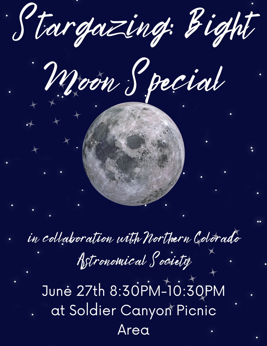 LoryStatePark's tweet photo. We have a special event this week to view the bright moon! If you are a novice astronomer, this is the perfect event for you! https://t.co/iikWkCY2Yl