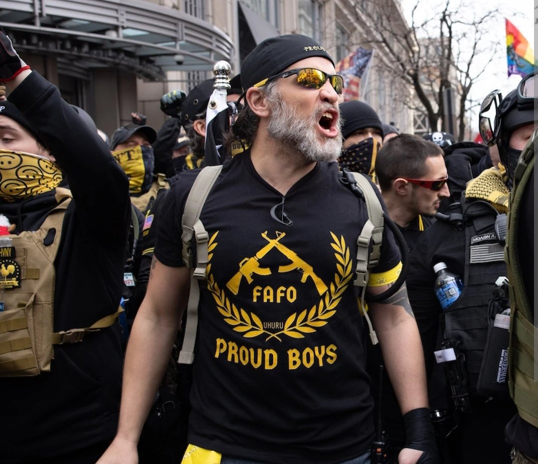 HAPPY BIRTHDAY, DOMINIC PEZZOLA!  
REPOST if you still love the Proud Boys.  
Did you forget who stopped Antifa & BLM THUGS from attacking you at events? Did you forget who stood for you & our country when the government allowed arson, attacks, and atrocities in your streets? 
I…