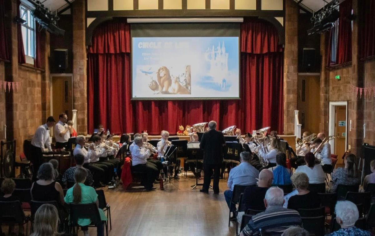 ColeshillBand's tweet photo. Thank you to everyone who came to our ‘100 years of Disney’ concert last night! We all thoroughly enjoyed performing for you! #Disney100 #Disney #musician #brassband https://t.co/NFiJuec5vW
