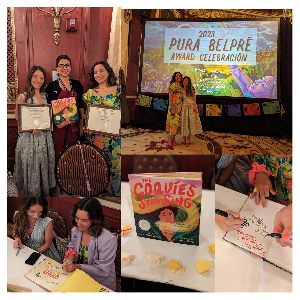 La Celebración: 2023 Pura Belpré Awards (part 2) 🖤🖤🖤 #alaac23 #purabelpréaward #wedidit #untilnextyear