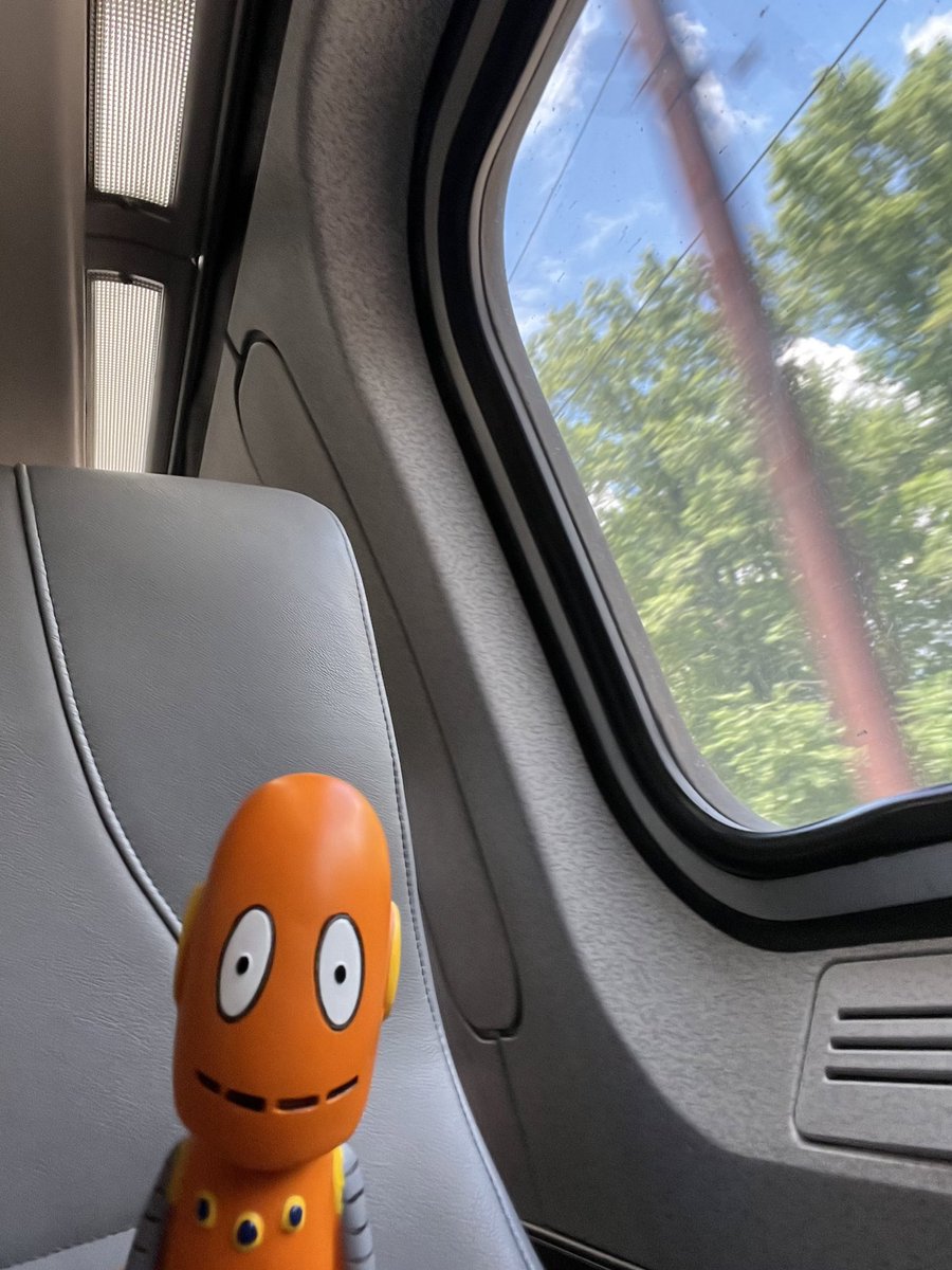 brainpop's tweet photo. #TinyMoby on the way to #ISTElive https://t.co/bUTq7Xfu9L