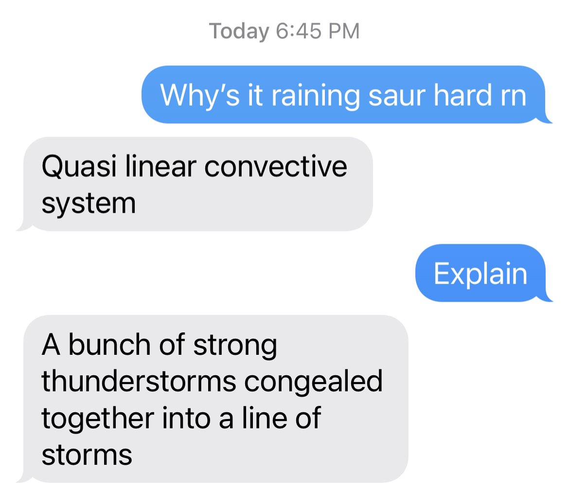 Who needs a weather app when I have a boyfriend w a meteorology kink