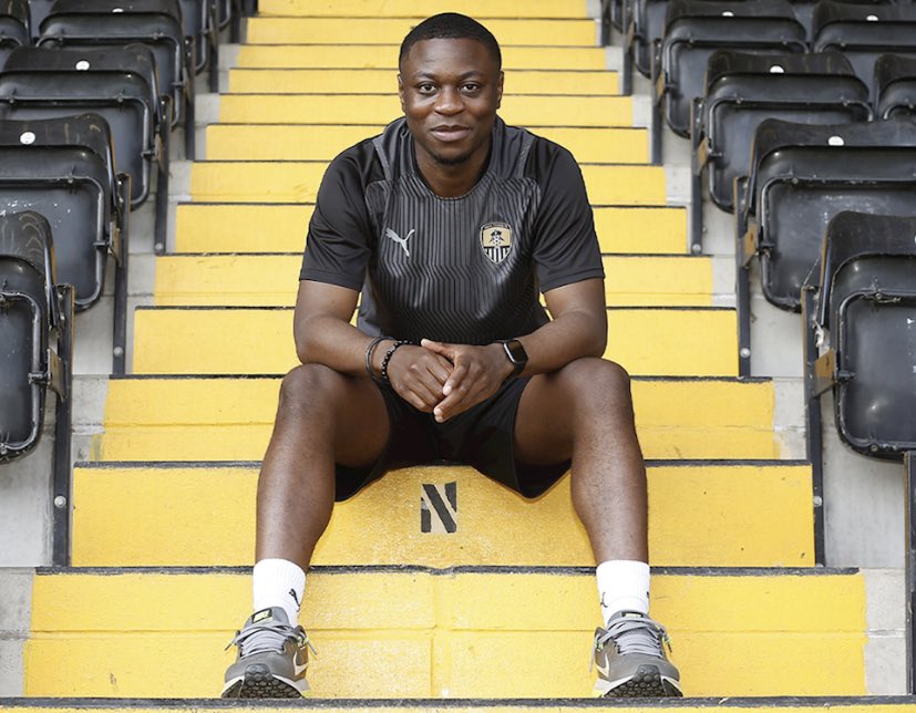 Agent_Trev's tweet image. Confirmed - Aaron Nemane will sign 2 year deal at Notts County✅
Strong Interest was held from Championship and LG1 clubs such as Portsmouth.
Nemane also had offers from Eredivise sides RKC Waalwijk and SC Cambuur🇳🇱
Player took time over decision but is now commited to #Notts