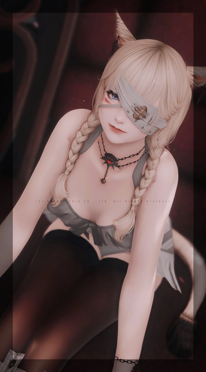 antique_xivx's tweet photo. 病みネコ🐈‍⬛❤️‍🩹

#FF14 #ミコッテ https://t.co/OGEKFlgwL6