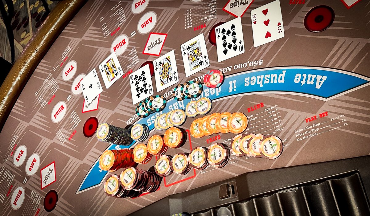 Yaamava's tweet photo. We love #ProgressiveJackpots. 🤑
Shout out to our lucky guest who took home the 100% progressive for a payout of $355,810!
#AllRoadsLeadtoYaamava #UltimateTexasHoldem https://t.co/yHAVaPMPmF