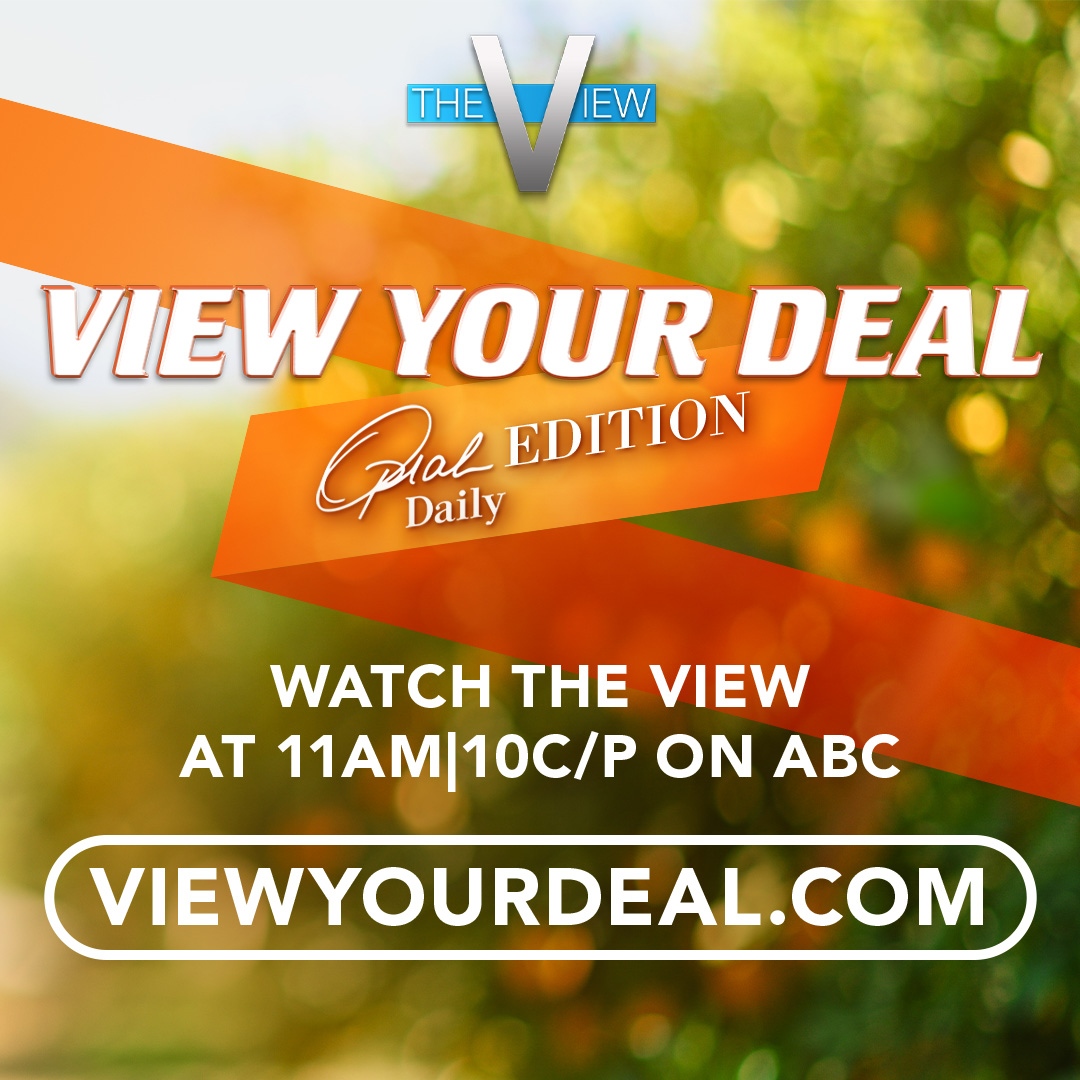We're so excited to offer you another amazing deal! ✨ Tune in to The View on ABC tomorrow for "ViewYourDeal" 🛍
