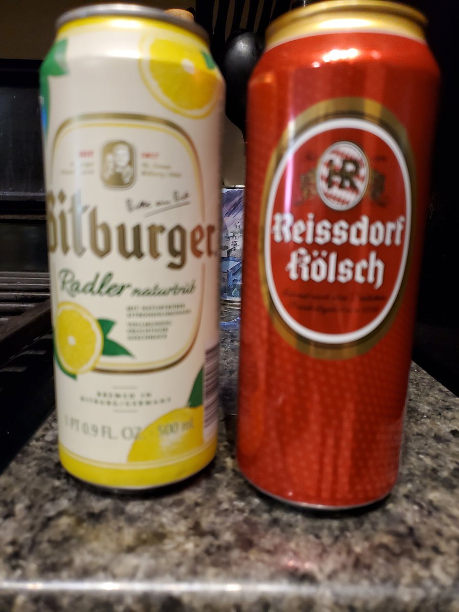 Made chicken pie tonight and found the perfect drink to go along. Also bev for the pool. #germanbeer #kolsch