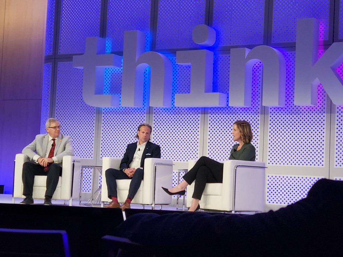 MurphyGallagher's tweet photo. I had the opportunity to attend @IBM #thinktoronto conference. Started w/ #indigenousdancers
Then moved to #ArtificialIntelligence key themes: #environmentalsustainability #productivity #technologytransformation #cybersecurity
Ended w/@JullyBlack bringing down the house! https://t.co/paRj5XfQCV