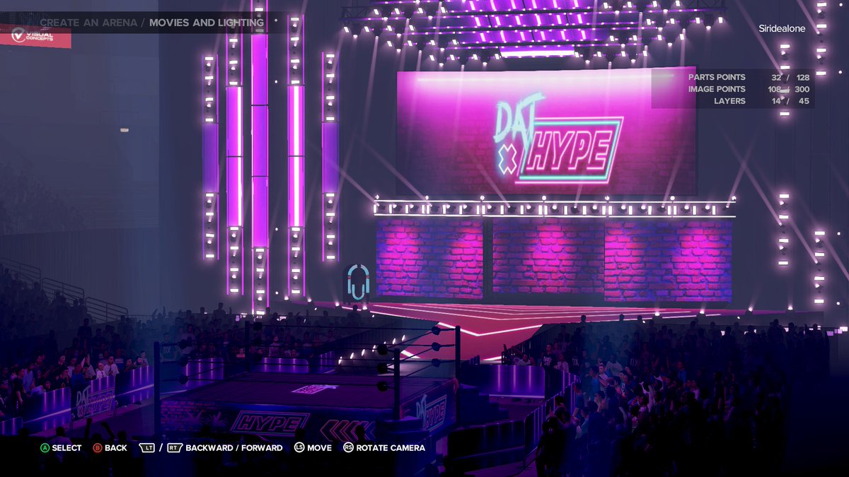 siridealone's tweet photo. Adding another PLE to my show called #DatHype!!!
#WWE2K23 https://t.co/3hVCf57CKe