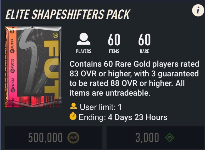 EAFCassist's tweet photo. 🚨 Late night #FIFA23 points! 🤩

Sending codes to open this to 2 people that like, rt this and follow tomorrow 🤜🤛 https://t.co/QZEMiefz73