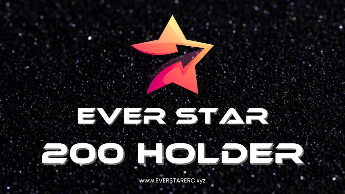 Thank you all ✨

Currently 223 holders and growing!

#EverStar #Crypto #1000x #EVERMOON #EVERMARS $PEPE