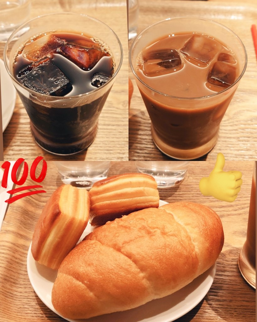 HIRO_JO3WGV's tweet photo. It's coffee time. ☕
#milkbread
#saltedbread
#cookhouse
#iceddcoffee
#cafeciaopresso
#ミルクパン
#塩バターパン
#クックハウス
#アイスコーヒー
#カフェチャオプレッソ https://t.co/7n2kq2aoHX