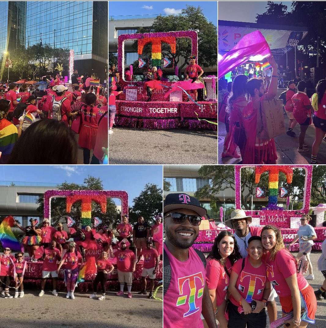 acarter111's tweet photo. Amazing Pride event in Houston! We made it through the heat and had a great time! Job well done @vanessalozano88 @JaxMagenta @kennygmagenta, @OdieRetail, JZ, Rocky and many others who helped put this event together! #houstondeichapter #pride https://t.co/8Ayt6WFlEU