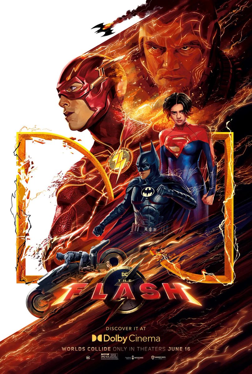 I loved every minute of this new @dctheflash movie. The mise en scène, the acting , the cameos,  the cinematography, the soundtrack  are all brilliant . @AndresMuschietti is a terrific maestro, it was not easy to grab the torch from visionary #zacksnyder . @TomCruise was right!