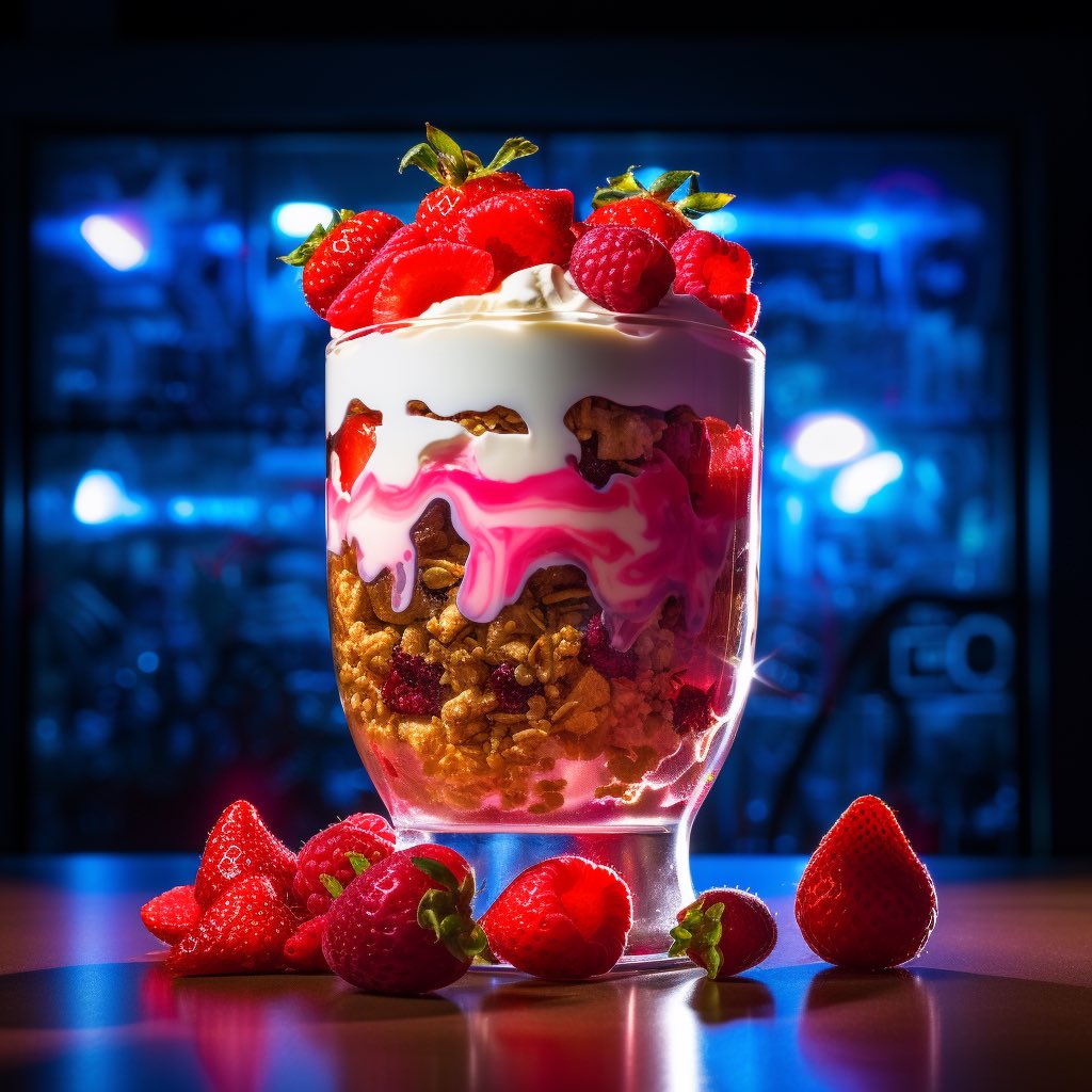 DopeAZMama's tweet photo. Happy #NationalDayOf! 

Let's see your creative interpretations

#NationalLeonDay
#StrawberryParfaitDay
#GlobalBeatlesDay

Retweet &amp; join in

*prompt in ALT

#midjourneyV52 #AIArtCommuity https://t.co/sN8KMQXk4r