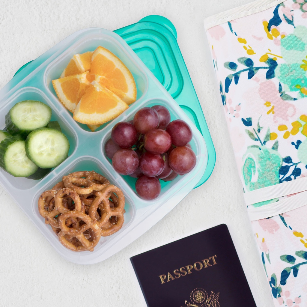 Pack your bags, grab your passport, and take your snack box on the go! ✈️ Pack your own snacks in our perfectly portion-controlled snack containers to avoid paying the crazy prices at the airport.