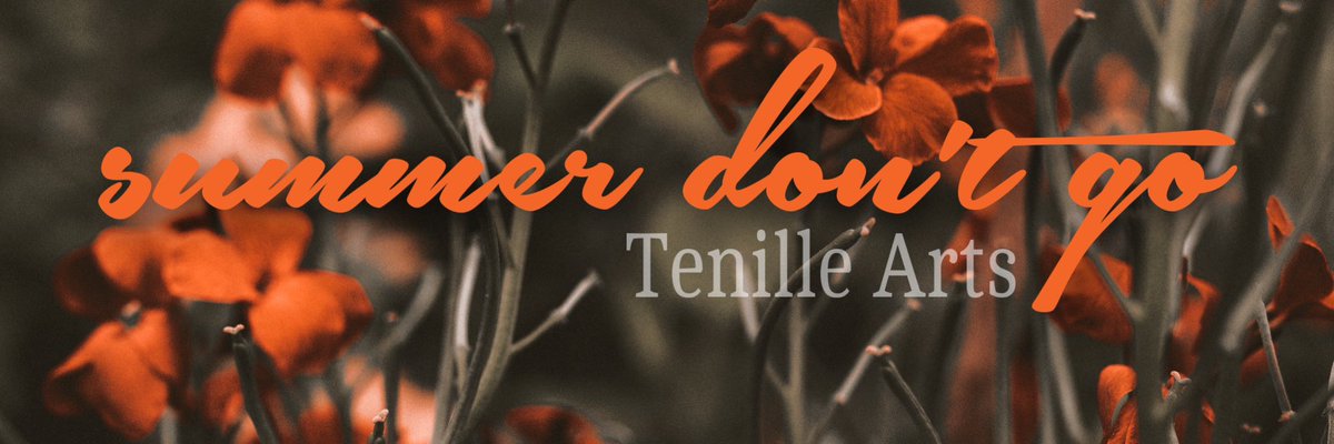 New Profile Picture/Header combo in honor of “Summer Don’t Go” being released. Listen anywhere you listen to music; you don’t want to miss this one. ❤️