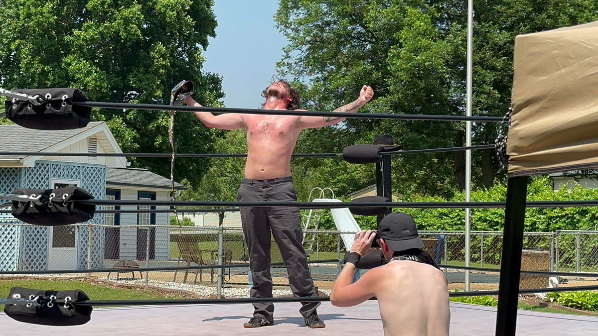 D_LOCK316's tweet image. Almost 10 years to capture this gold and we finally did it. The story just begins. @VTWWrestling #OutlawEra