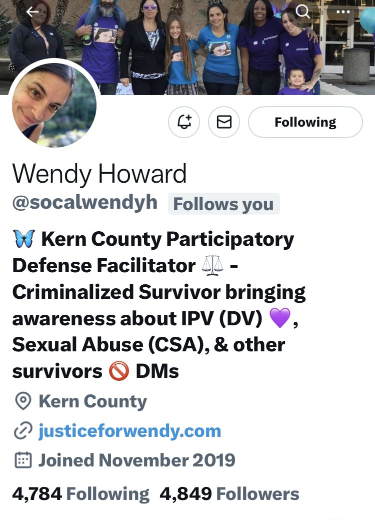 Wendy @socalwendyh is 151 away from 5K. Let’s help another resister over the wall. You guys rock and I appreciate all your support. I want all my followers over 5K RT