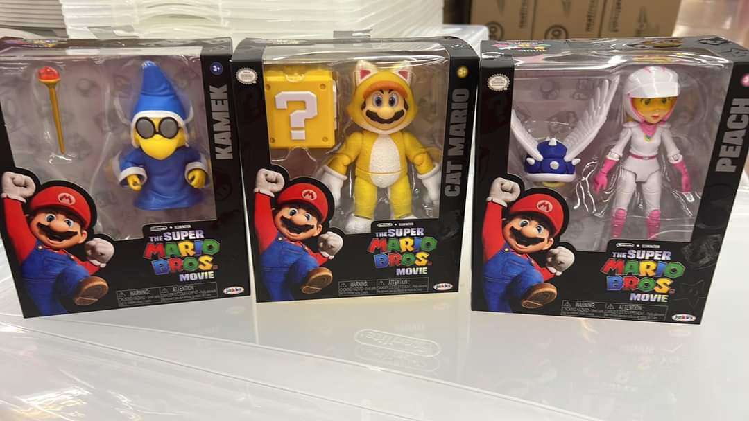 JAKKS Pacific's new Super Mario Bros. movie toys revealed