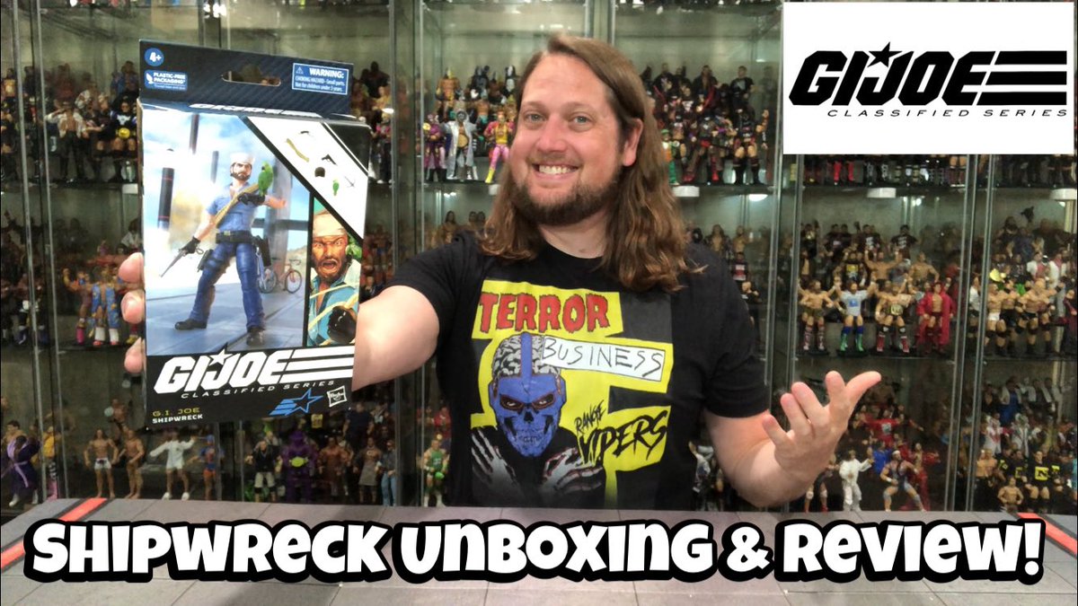 Shipwreck GIJOE Classified Series Unboxing & Review! youtu.be/IEykcAOwZg0 #shipwreck #hasbro #scratchthatfigureitch #actionfigures #gijoecommunity #gijoe #gijoenation #gijoeclassified #gijoenation #gijoetoys #gijoecollector #gijoes #toystagram #toys #toy #yojoe #gijoearah