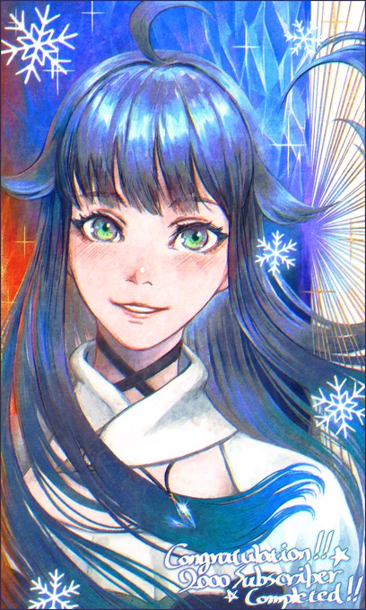 Congratulation!! 2000 Subscriber Completed!! #たまあ～と 