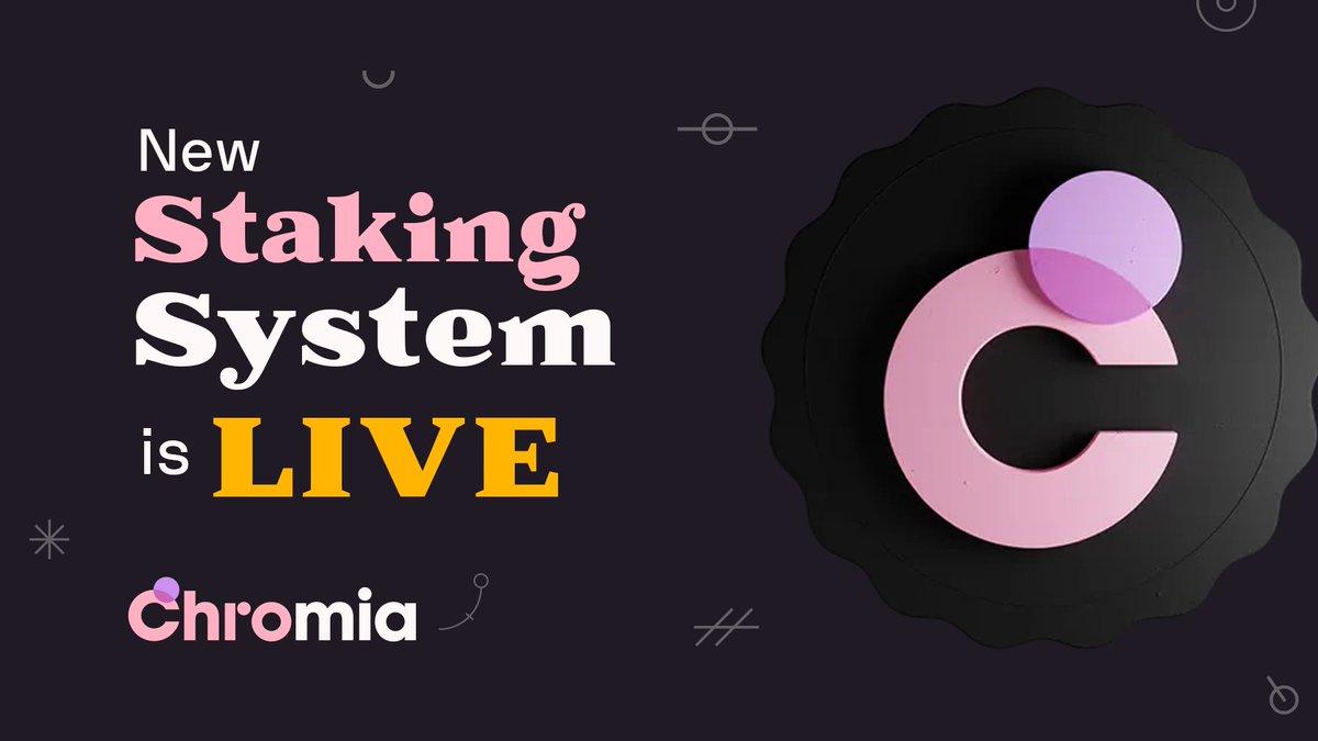 FLS_News_1's tweet image. 🌐 @Chromia New Staking System is Live!

✅The staking program will award 20% APR until further notice.
✅Rewards are accrued at the end of each epoch
✅Users can claim rewards at any time after they appear in their reward balance

⬇️ Details:
blog.chromia.com/the-new-stakin…