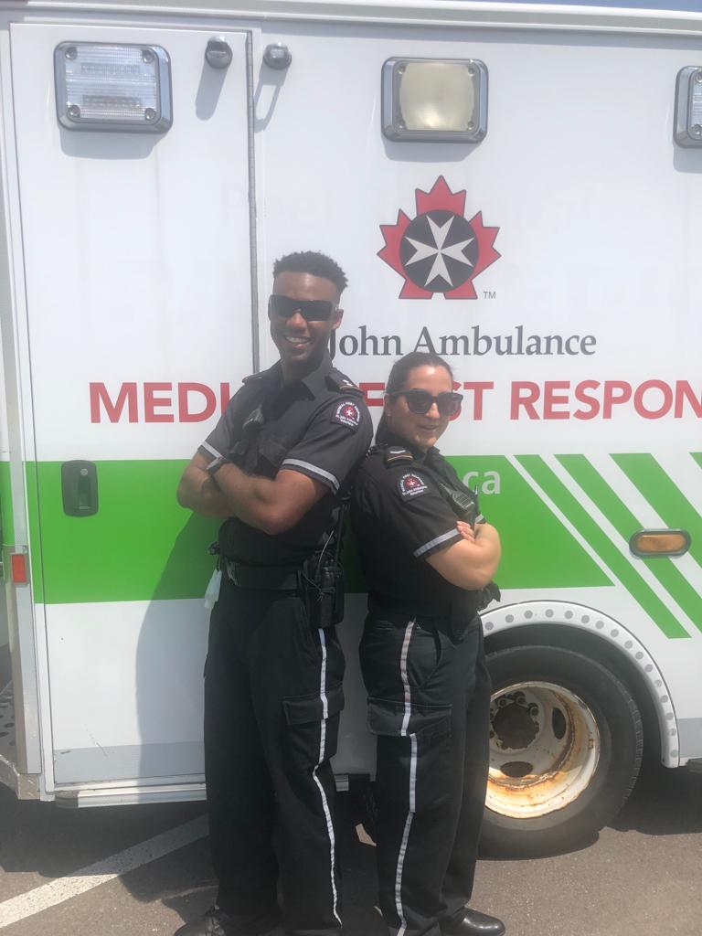 SJABramptonMFR's tweet photo. An amazing day at the @PRPRoadSafety Open House with our Brampton Division #MedicalFirstResponders and Peel Outreach members. 

Thank you #PRP for inviting our team to this event. Always great supporting our partners and connecting with the community!

#sja #volunteer #roadsafety https://t.co/bzfgb25F7D