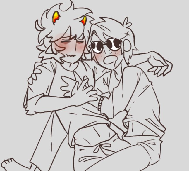 <3333 #davekat #Homestuck