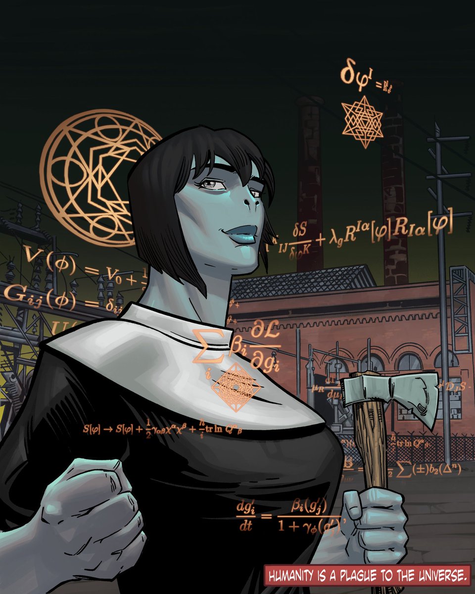 Prepare for the deceptive wrath of Alien race <a href="/HV_Origins/">Mark McKenna's Heroes & Villains (NFT, P2E)</a> #61! Behind the veil of this villain's nun habit, lies a dangerous cunning mind, plotting chaos and destruction. Evil cloaked in holy guise. 
#hero #villain #nft #p2e #staking #sol