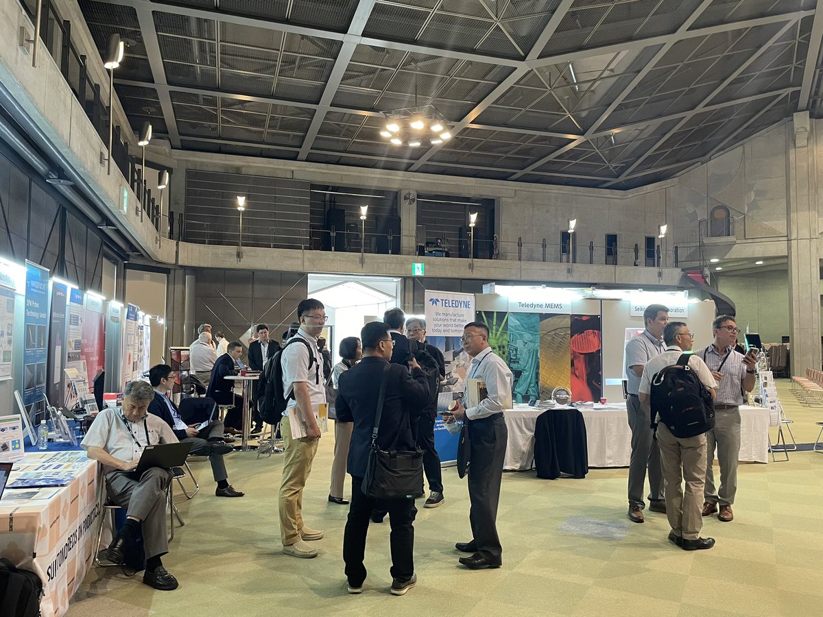 Booth space, Event Hall✨

#transducers2023 

#internationalconference #actuators #kyoto #transducers #ICCKYOTO #Solidstatesensors #Microsystems #Academia #researchers