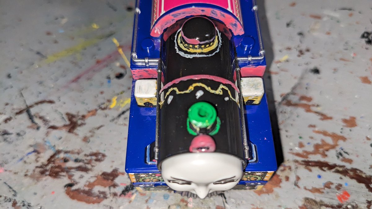 TB90ProdNew's tweet photo. Meanwhile I couldn't get some of her details correct, this is the best I could do on her. One of the best customs I ever did. 2/2
#thomas #thomasandfriends #plarail
#プラレー #プラレール #プラレールトーマス #tomy #tomythomas #plarailthomasandfriends #plarailthomascustom https://t.co/8KyL2Cqk4a
