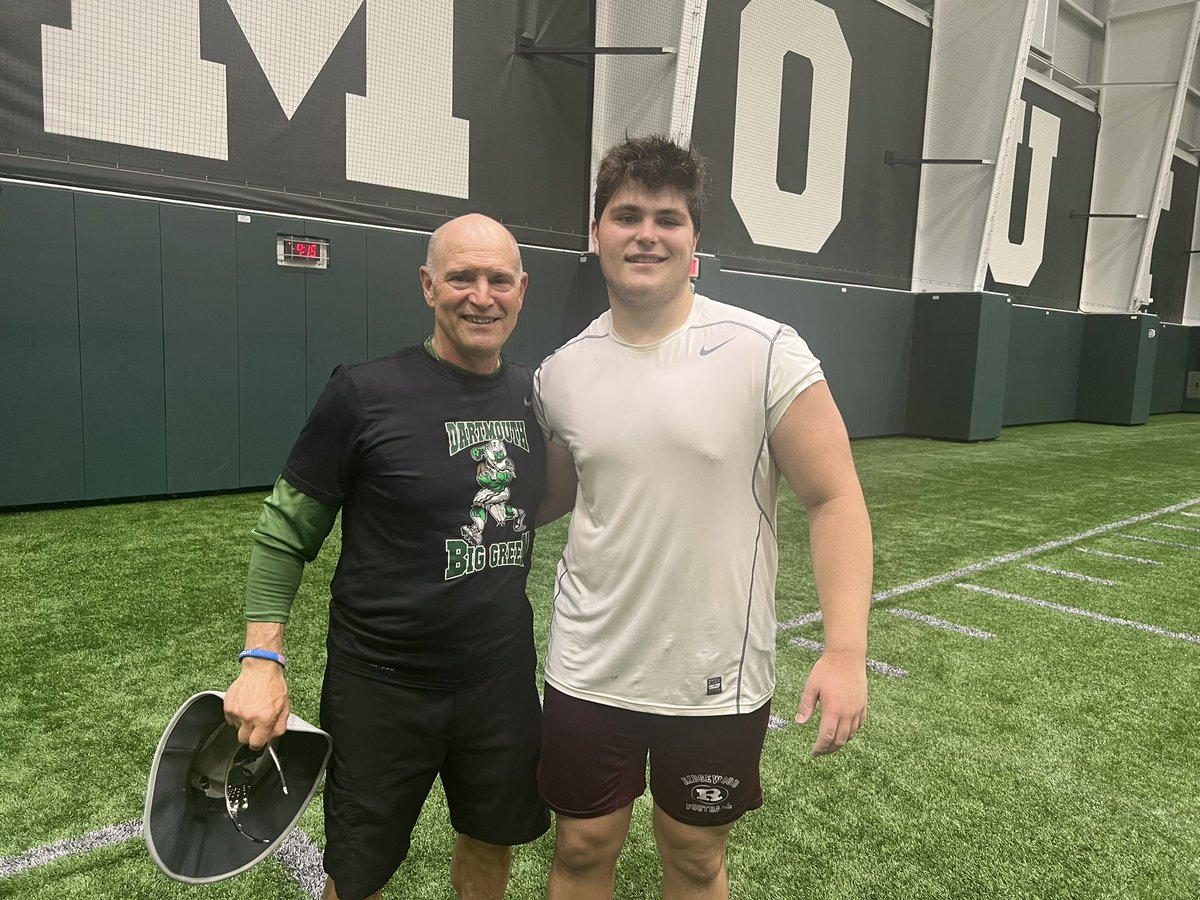 I had a great time competing at the Dartmouth camp today! <a href="/Coach_McCorkle/">Sammy McCorkle</a> <a href="/coach_dobes/">Don Dobes</a> <a href="/headdogpound/">Duane Brooks</a>