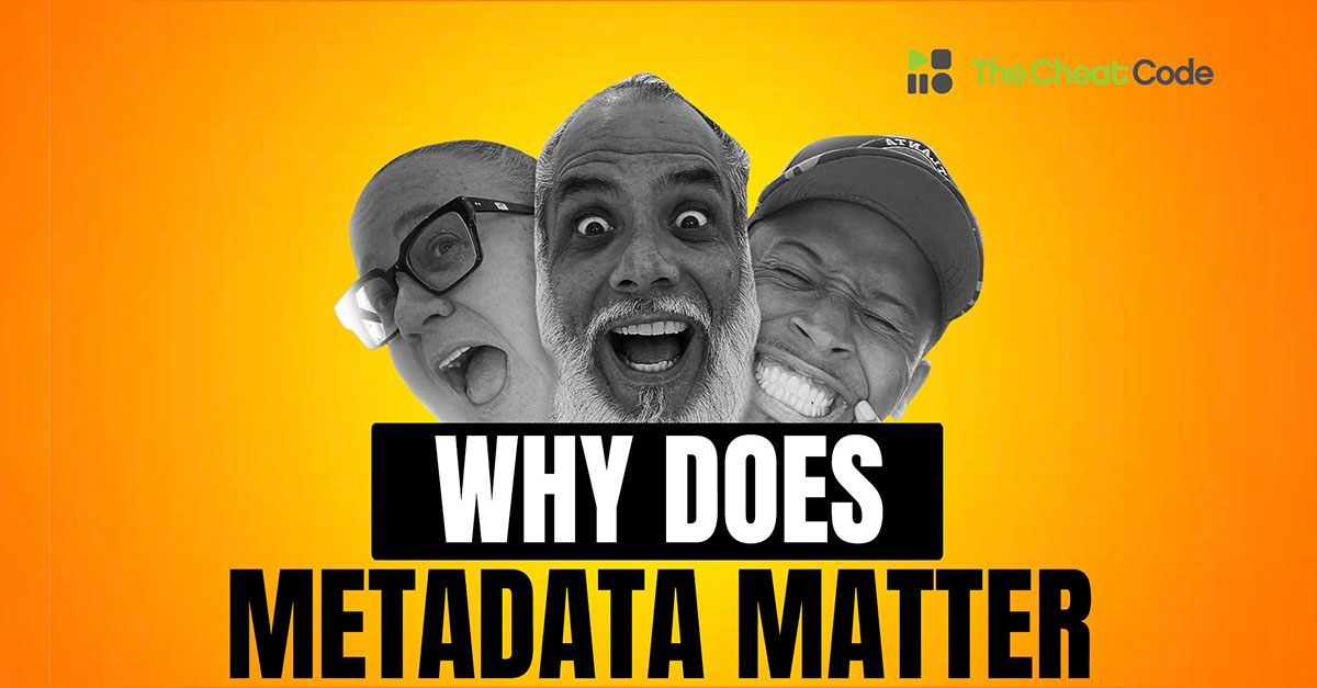 Get ready for a music industry 'Sunday School' session! 🎵📚 Join us in Episode 65 of The Cheat Code as we explore the power of metadata and its impact on your music career. Don't miss out on this insightful episode! #TheCheatCode #MetadataMatters sites.libsyn.com/409781/why-doe…