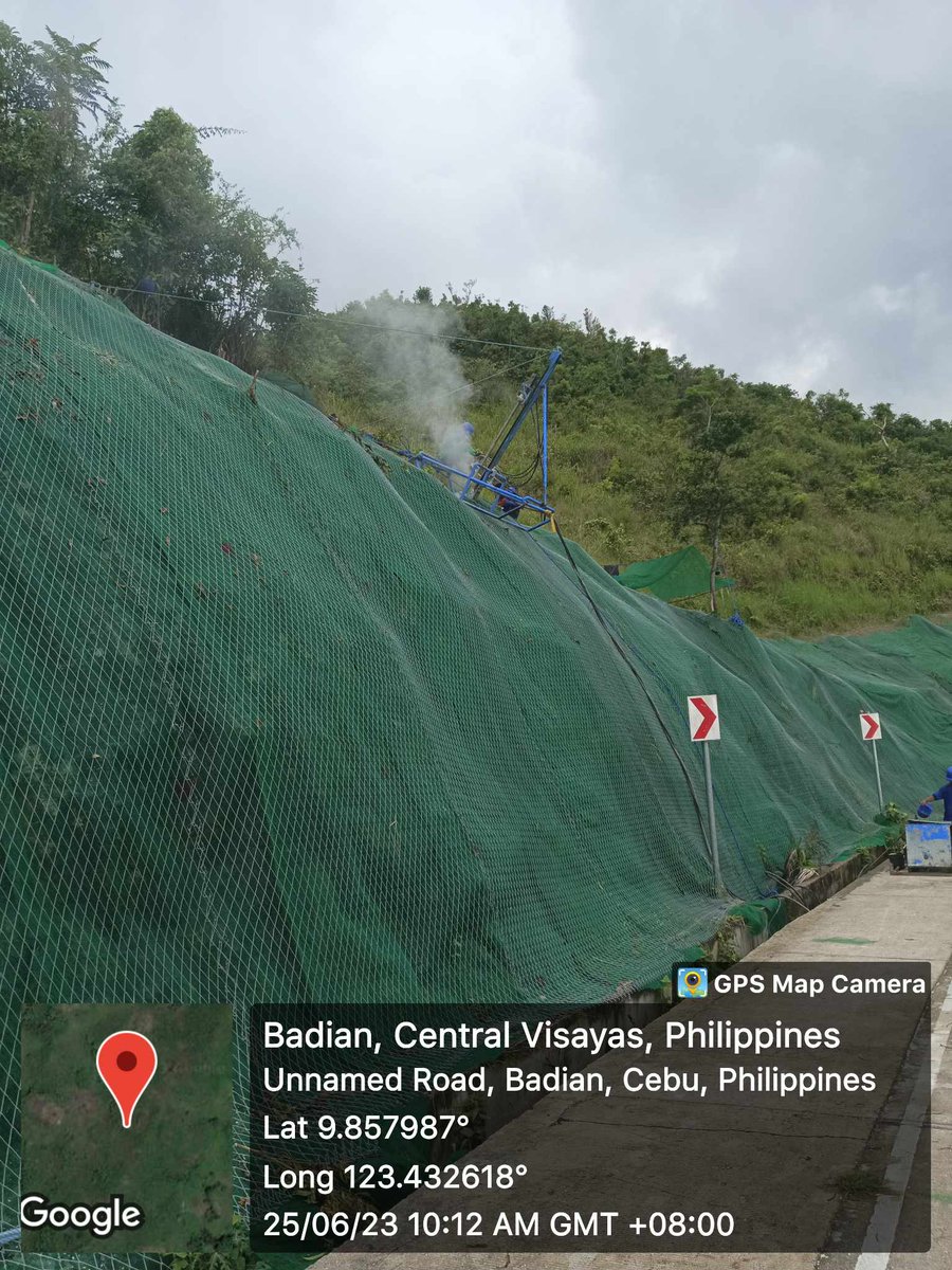 JOEConst's tweet photo. Updates on Rockfall Netting Project at Badian, Cebu.
for inquiries and more news and updates. please visit our website at https://t.co/Tm9SWm9nZX https://t.co/5NlxV3P67T