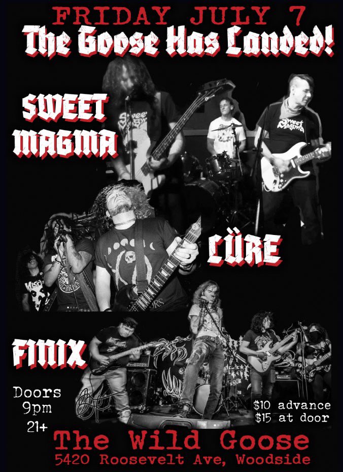 Friday July 7 at the Wild Goose Woodside NYC