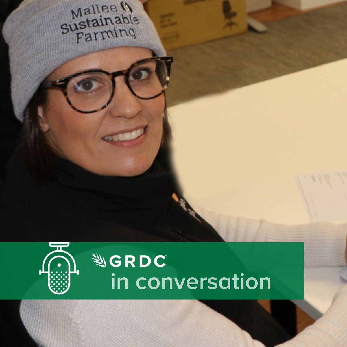 🎙️ NEW PODCAST 'GRDC in Conversation' is with Tanja Morgan @TanjaMorgan @MsfMallee An SA Mallee farmer, communicator & dog trainer, you'll get some energy from her optimistic outlook, approach to challenges & story. With @Olilelievre ▶️ bit.ly/3PsFJ6O 🎧