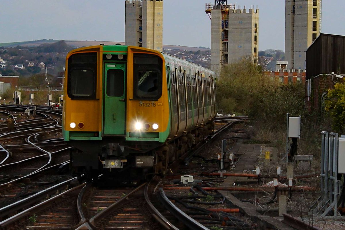 A blast from the past..

Here is 313216 Arriving into Brighton on a early morning service back on 3rd of May.