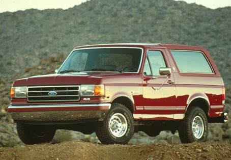 Jihoon - 1990 Ford Bronco. Will literally blow up your garage