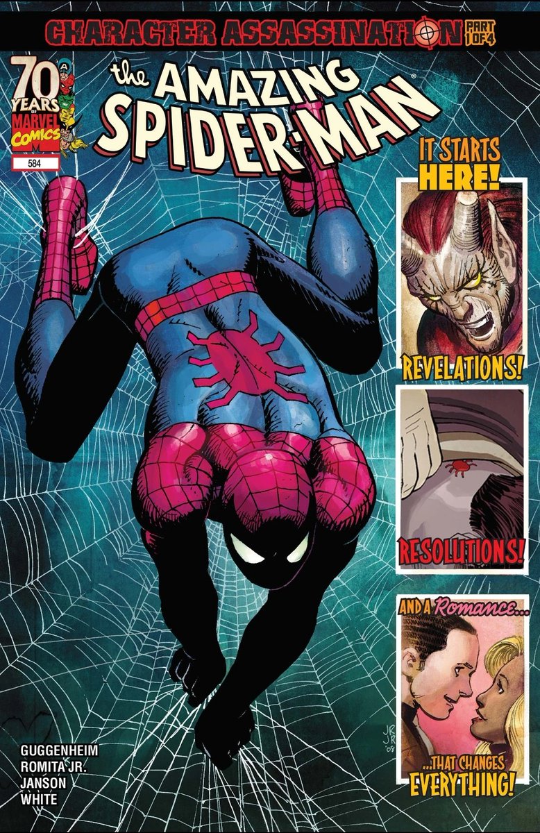The Amazing Spider-man #584 (2009)

Arte por: John Romita Jr.