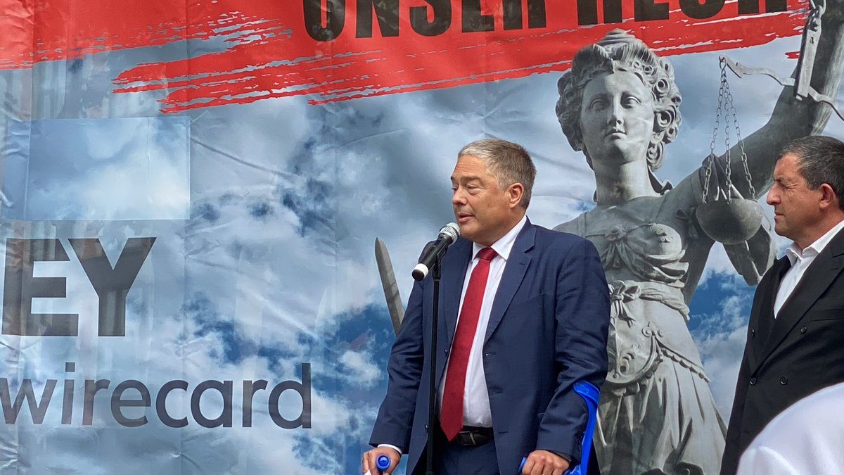 #WirecardAktionstag.  Vielen Dank an alle Sprecher für diese gelungene Ansprache.#Beschleunigung Musterverfahren.