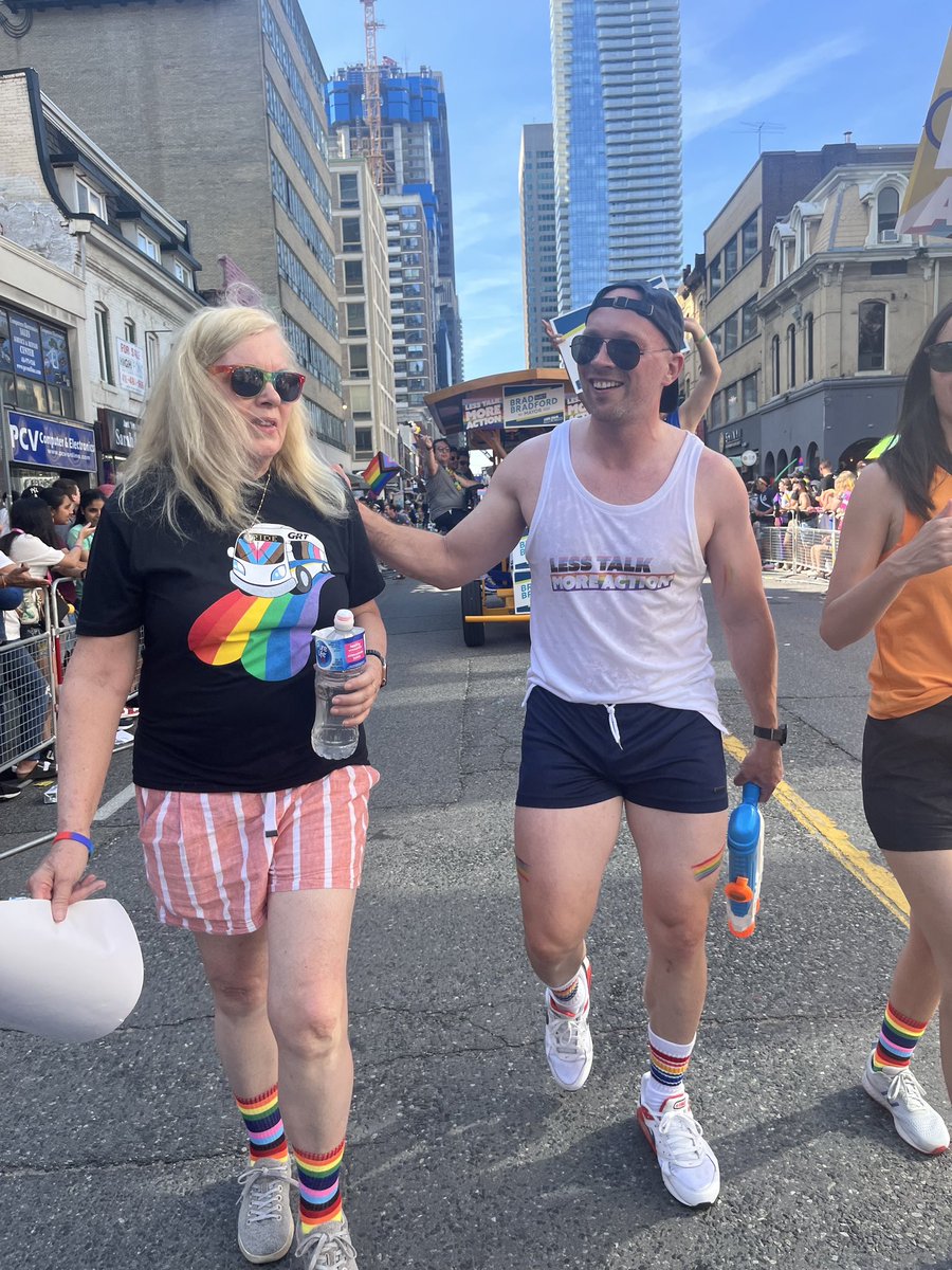 BradMBradford's tweet photo. Less talk, more love and #pride 🏳️‍🌈🏳️‍⚧️

What a great day celebrating equality and inclusion. Happy #Pride2023 Toronto! https://t.co/41Y2aRhEMZ