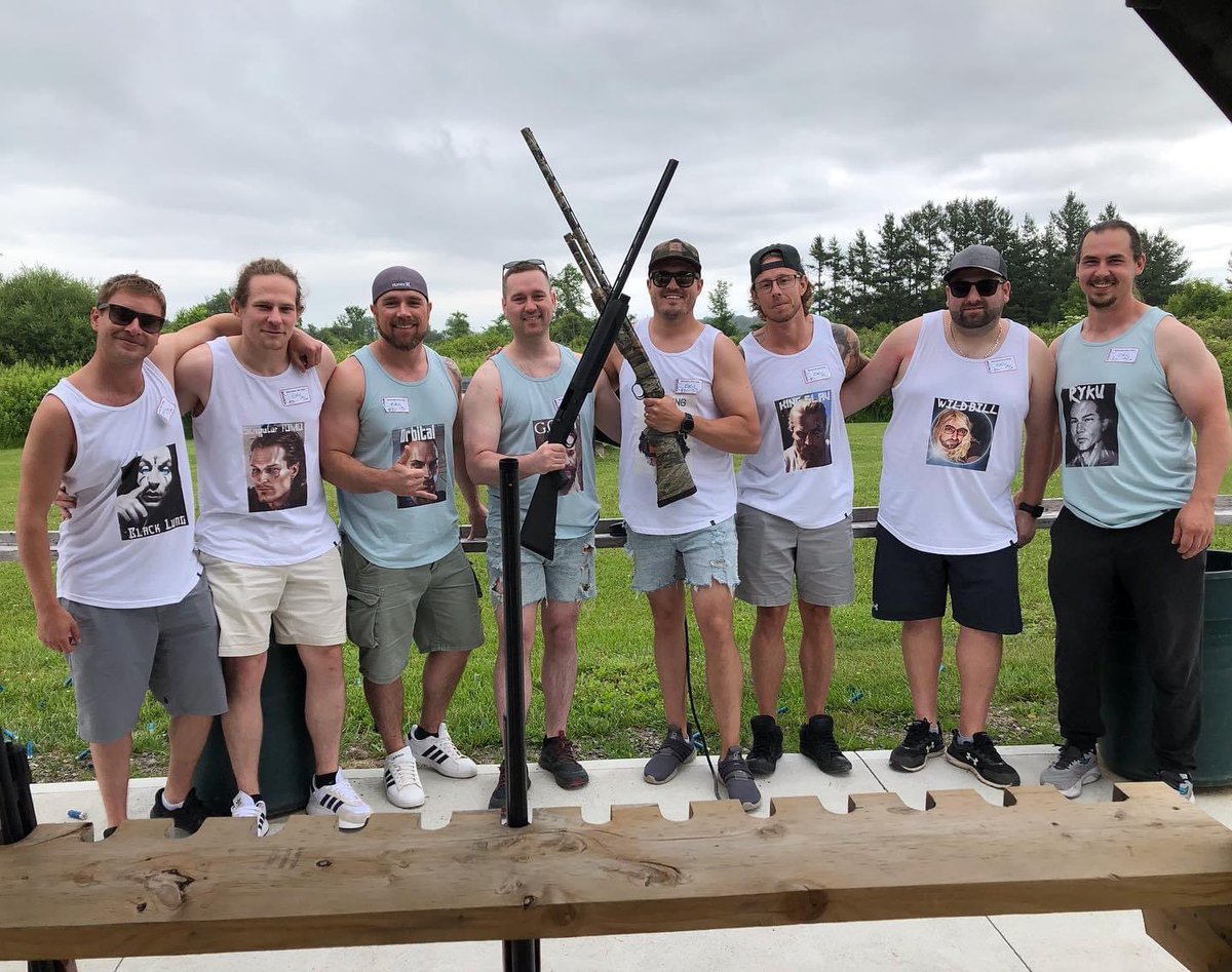 💥Bachelor Bash💥
No better way to celebrate than with some shotgun fun and your buddies😎
Check out some of our shooting packages with the link in our bio
#bachelorparty #shootingpackage📦 #newshooters #trapshooting #clayshooting #targetshooting #niagara #outdoors #sundaygunday