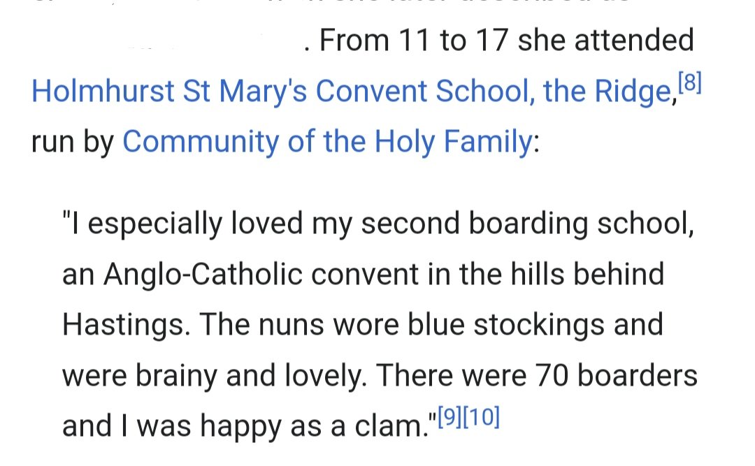 @ColmanOfGuaire I just happened to be reading Joanna Lumley's wiki the other day and was thinking how recalling a memory like this would be treated as heretical in Ireland: