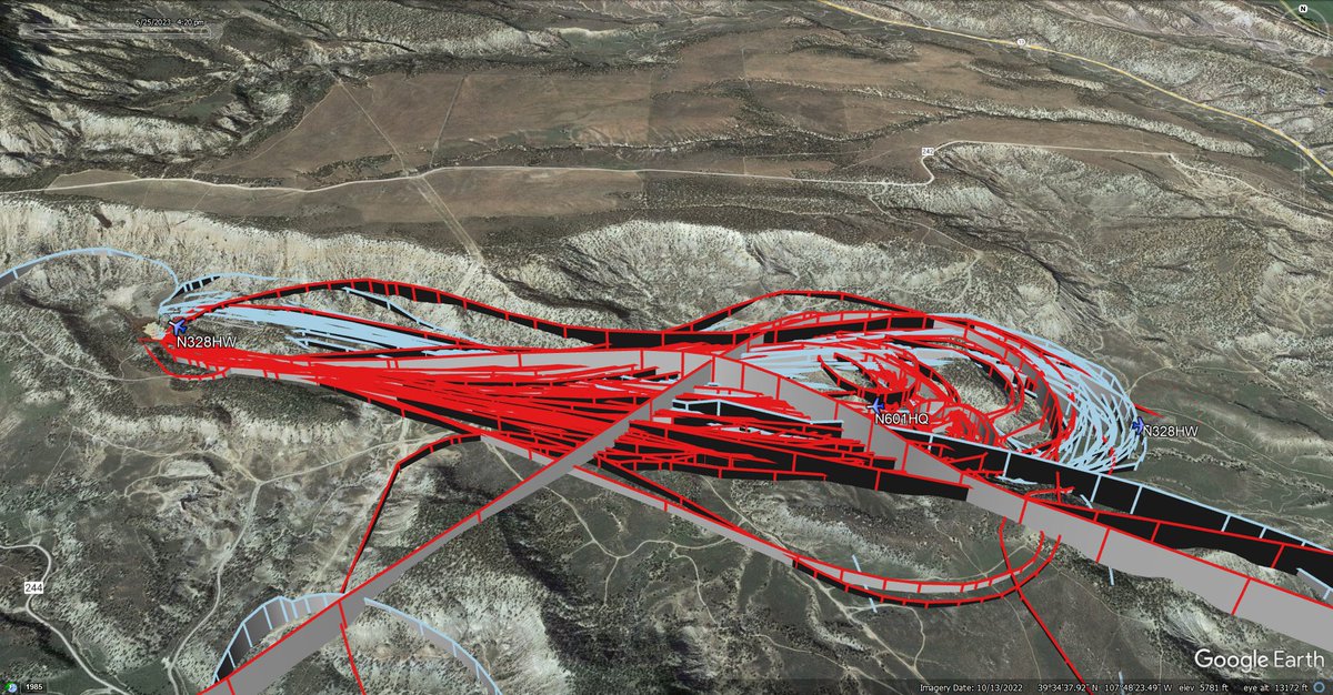 fire_feeds's tweet image. Firefighting aircraft fighting the 9+ acres #HubbardFire in #Rifle #GarfieldCounty I&apos;ve also noticed they are also flying down to the 201 acres #SpringCreekFire South of #Parachute 
share.watchduty.org/i/4791
broadcastify.com/webPlayer/49
#HeliquestInt.
#N601HQ Type I Heli
#SkyHighLeas…