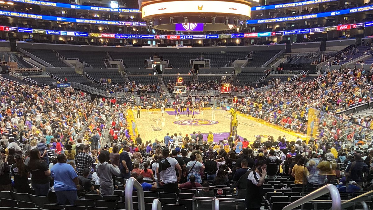 Great win today @LASparks #GoSparks #WNBA