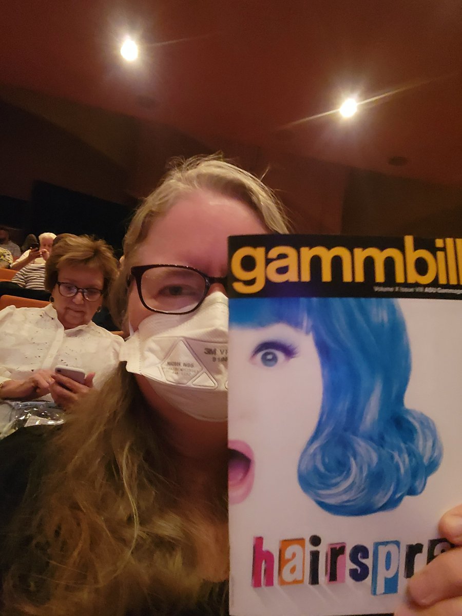 Enjoyed today's matinee of Hairspray (shhhhh - don't tell the #azleg that Edna Turnblad brought the house down), but sure wish that ASU Gammage would invest in better ventilation.