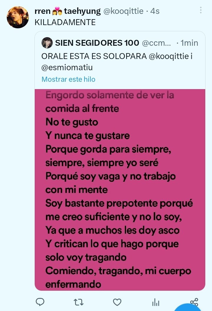 SIEN SEGIDORES 100 tweet media